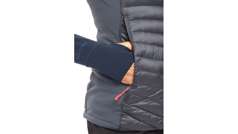 Rab Cirrus Flex Vest - Womens, Steel, 14, QIO-54-ST-14