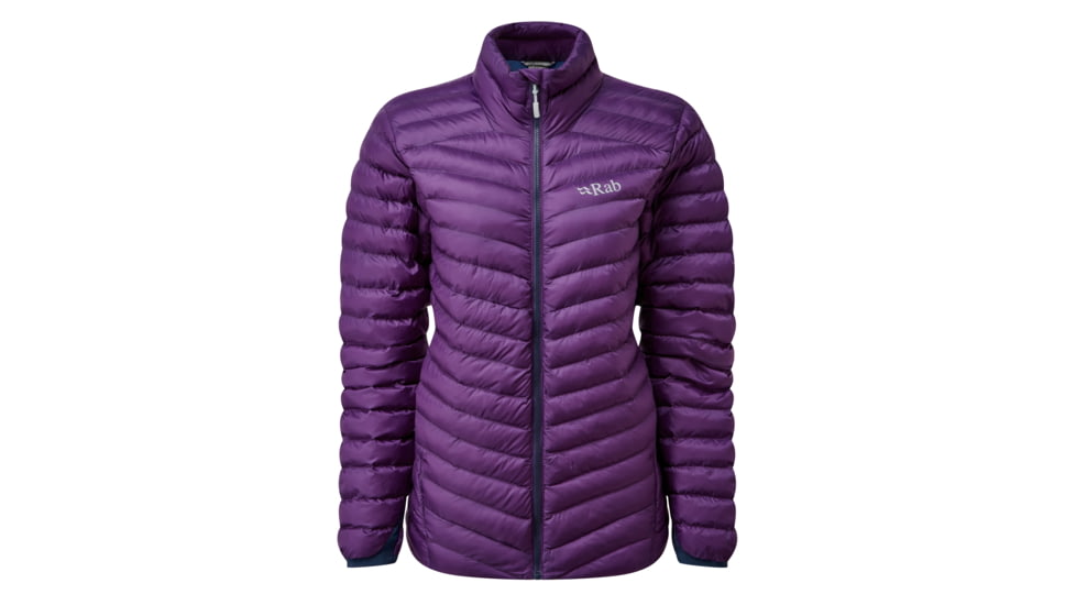 Rab Cirrus Jacket - Womens, Blackcurrant, US S/ UK 10, QIO-62-BC-10