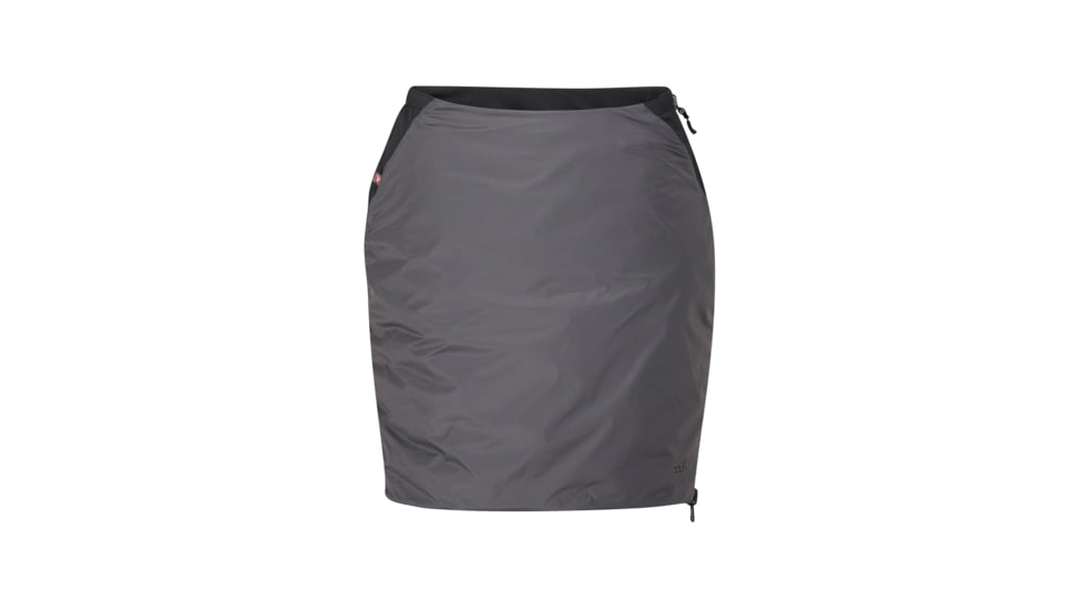 Rab Cirrus Skirt - Womens, Black/Graphene, 8, QIP-12-BGP-08