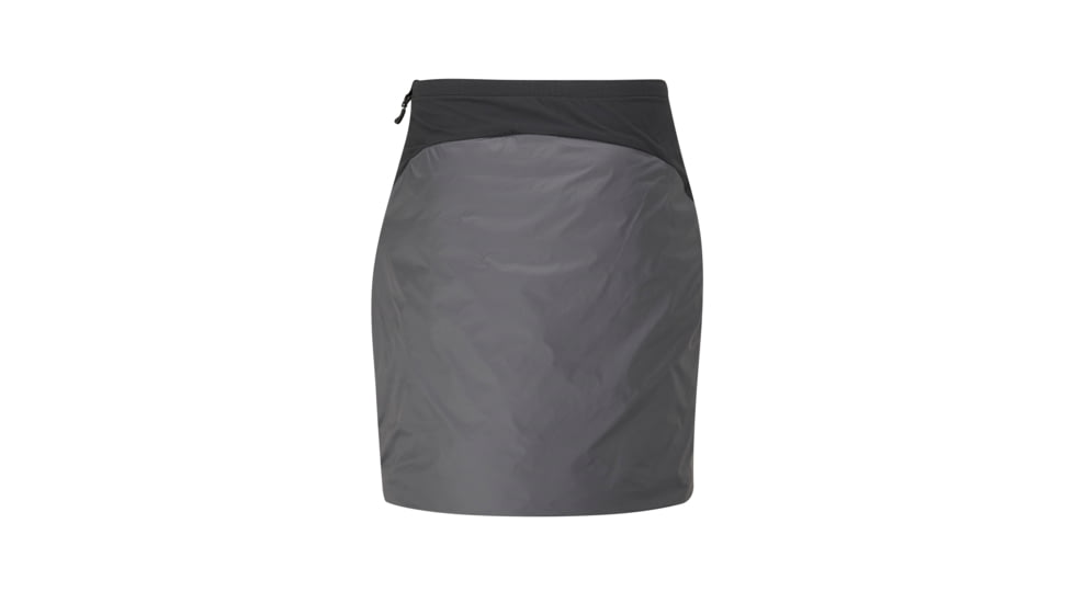 Rab Cirrus Skirt - Womens, Black/Graphene, 8, QIP-12-BGP-08