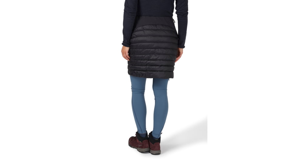 Rab Cirrus Skirt - Womens, Black/Graphene, 8, QIP-12-BGP-08