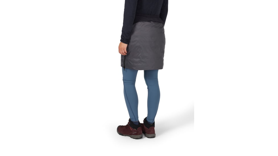 Rab Cirrus Skirt - Womens, Black/Graphene, 8, QIP-12-BGP-08