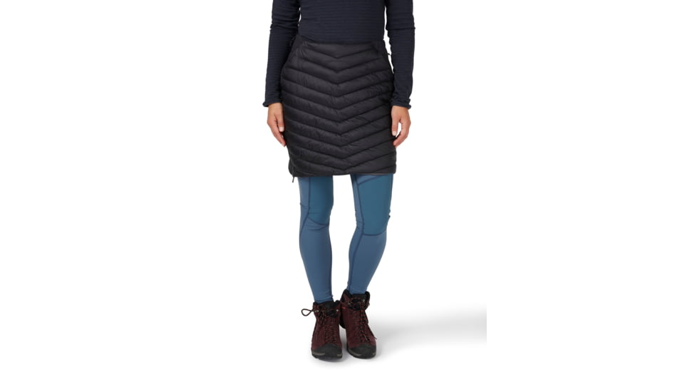 Rab Cirrus Skirt - Womens, Black/Graphene, 8, QIP-12-BGP-08