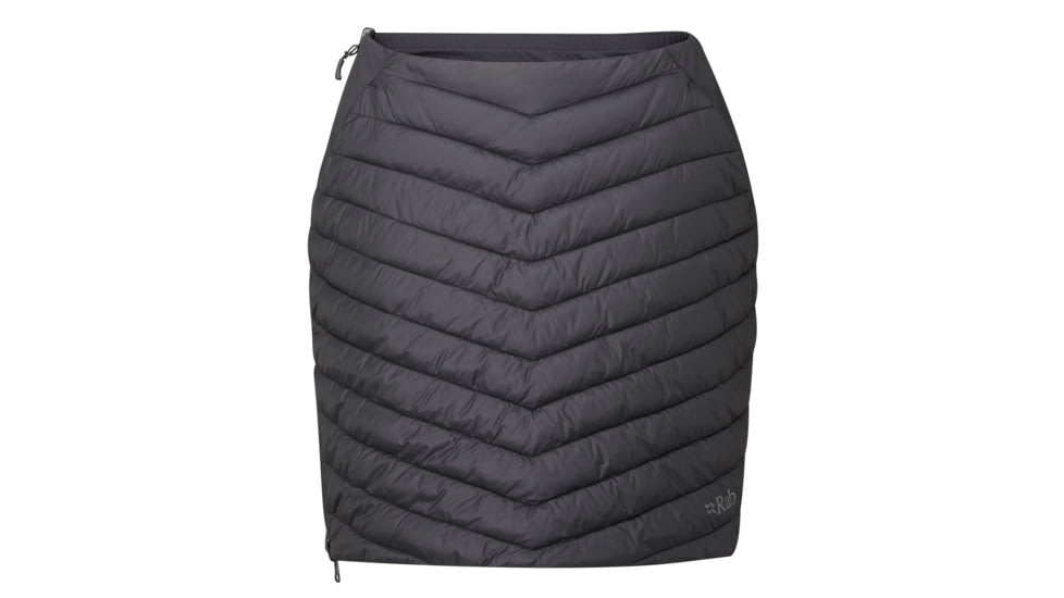 Rab Cirrus Skirt - Womens, Black/Graphene, 8, QIP-12-BGP-08