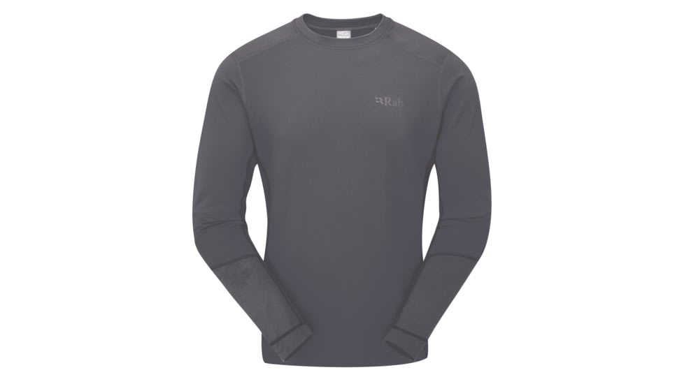 Rab Conduit Crew - Men's, Extra Large, Beluga, QBL-40-BEL-XLG