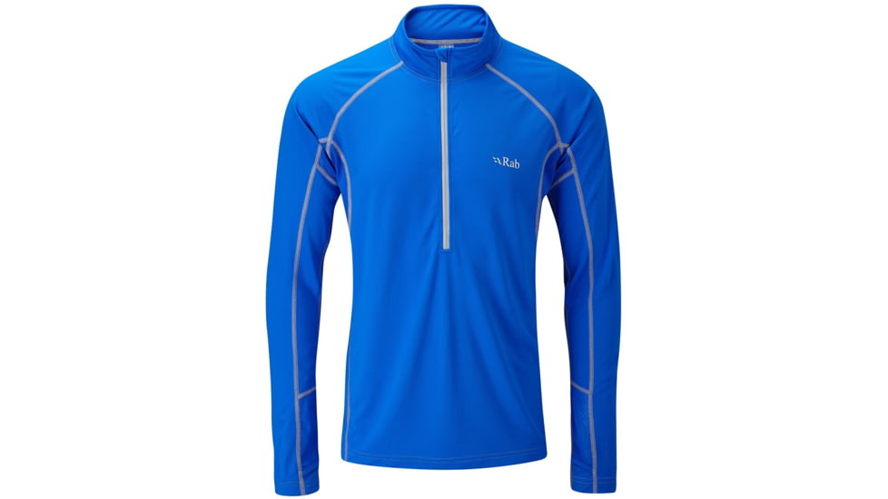 Rab Confluent Long Sleeve Zip Tee - Men's-Maya-Large