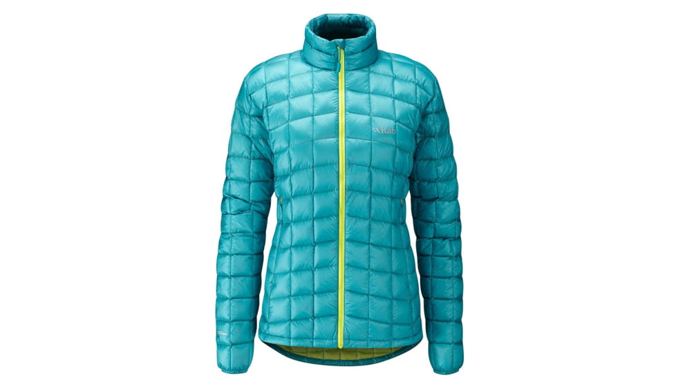 Rab Continuum Jacket - Women's, Tasman/Chartreuse, Small, 335919