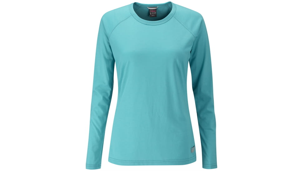 Crimp Long Sleeve Tee - Womens -Bluebird-Small