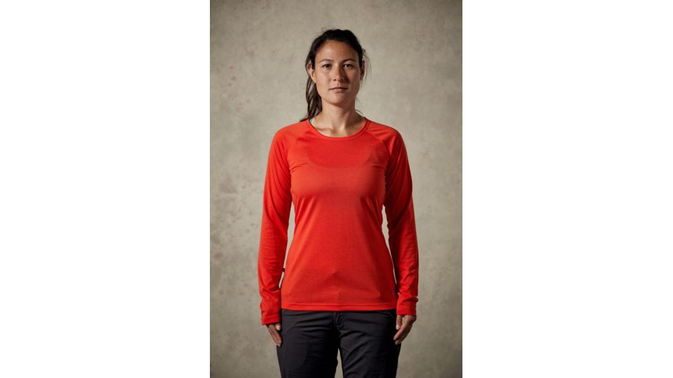 Rab Crimp LS Tee wmns, Koi, UK10/ US S QBT-86-KO-10-DEMO