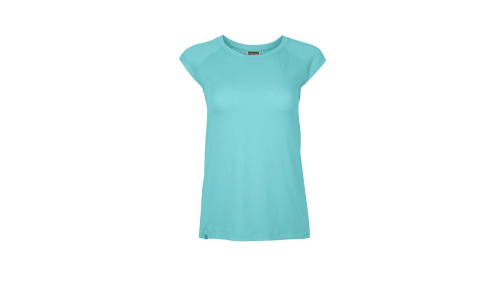 Rab Crimp Short Sleeve Tee - Womens, Seaglass, 10, QBU-60-SE-10