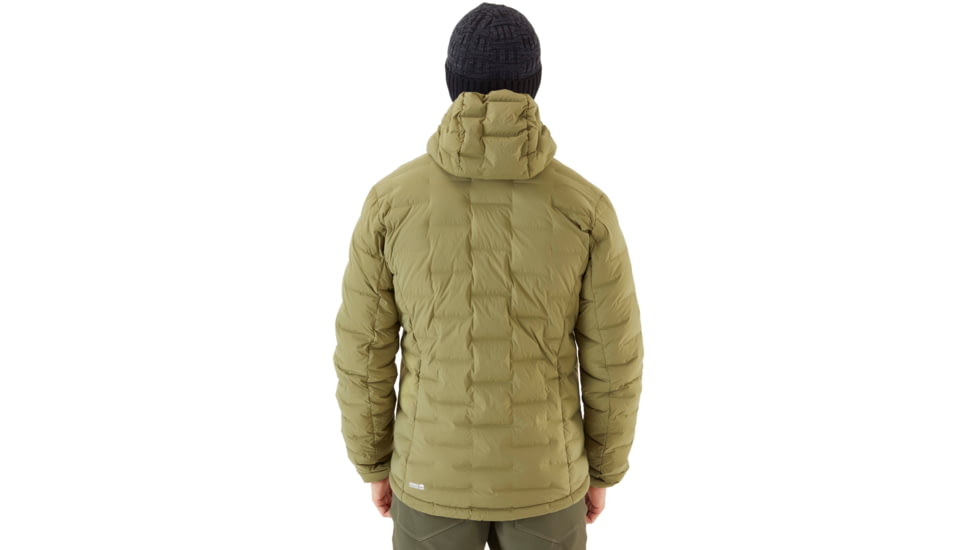 Rab Cubit Stretch Down Hoody - Mens, Chlorite Green, Extra Large, QDB-30-CHG-XLG