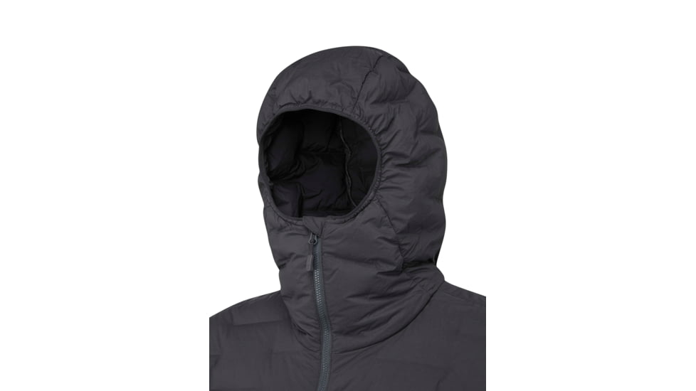 Rab Cubit Stretch Down Hoody - Mens, Ebony, Small, QDB-30-EBN-SML