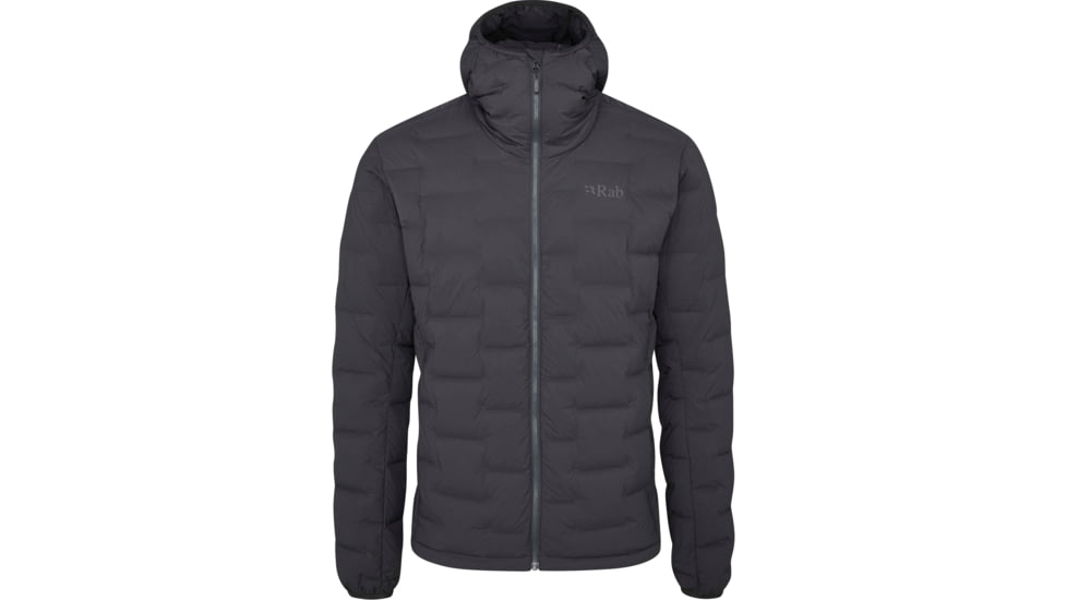 Rab Cubit Stretch Down Hoody - Men's, Ebony, Medium, QDB-30-EBN-MED