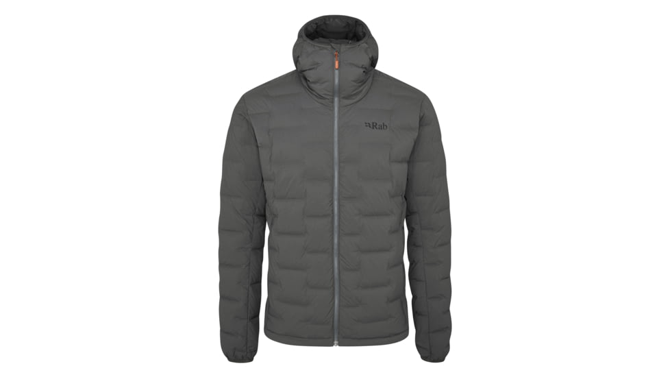 Rab Cubit Stretch Down Hoody - Men's, Graphene, Extra Large, QDB-30-GRH-XLG