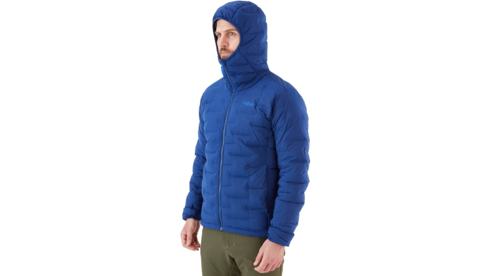 Rab Cubit Stretch Down Hoody - Mens, Nightfall Blue, Small, QDB-30-NFB-SML