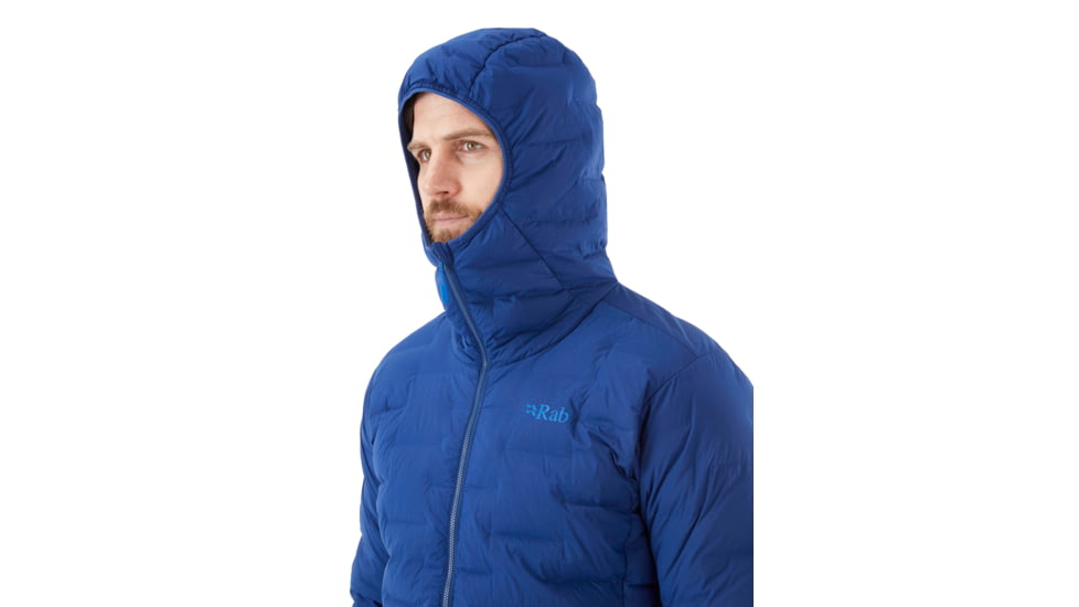 Rab Cubit Stretch Down Hoody - Mens, Nightfall Blue, Small, QDB-30-NFB-SML