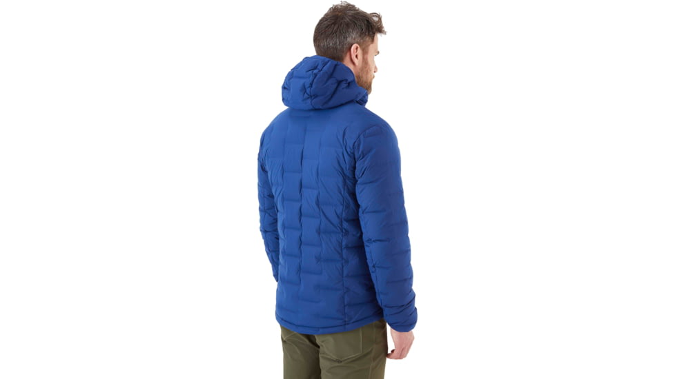 Rab Cubit Stretch Down Hoody - Mens, Nightfall Blue, Small, QDB-30-NFB-SML