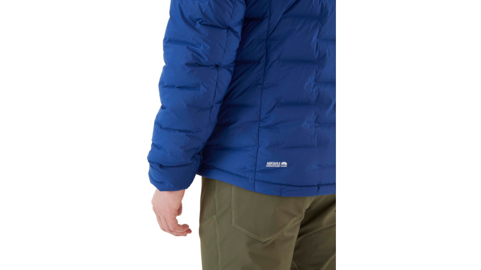 Rab Cubit Stretch Down Hoody - Mens, Nightfall Blue, Small, QDB-30-NFB-SML