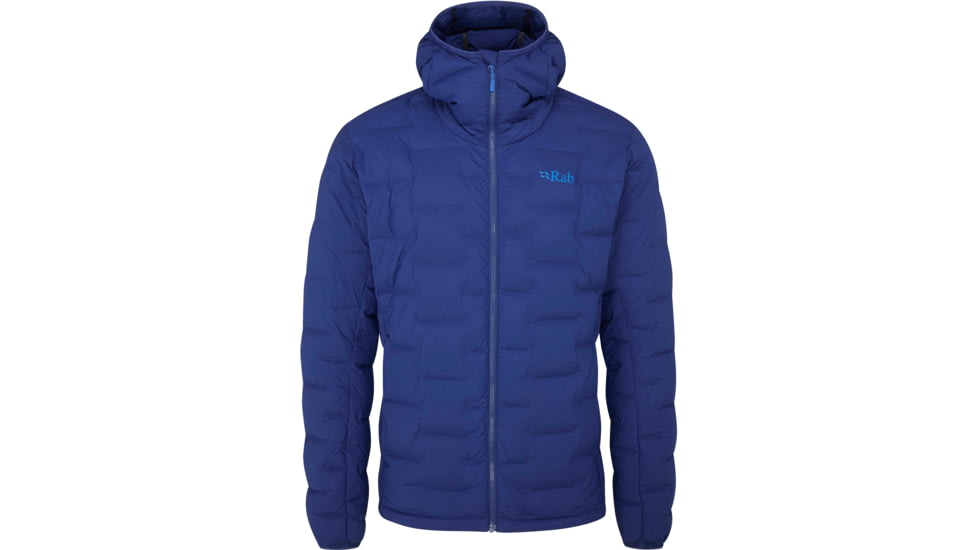 Rab Cubit Stretch Down Hoody - Men's, Nightfall Blue, Large, QDB-30-NFB-LRG
