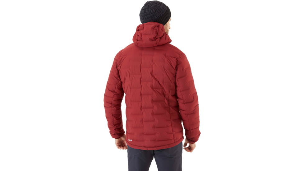 Rab Cubit Stretch Down Hoody - Mens, Oxblood Red, Small, QDB-30-OXB-SML