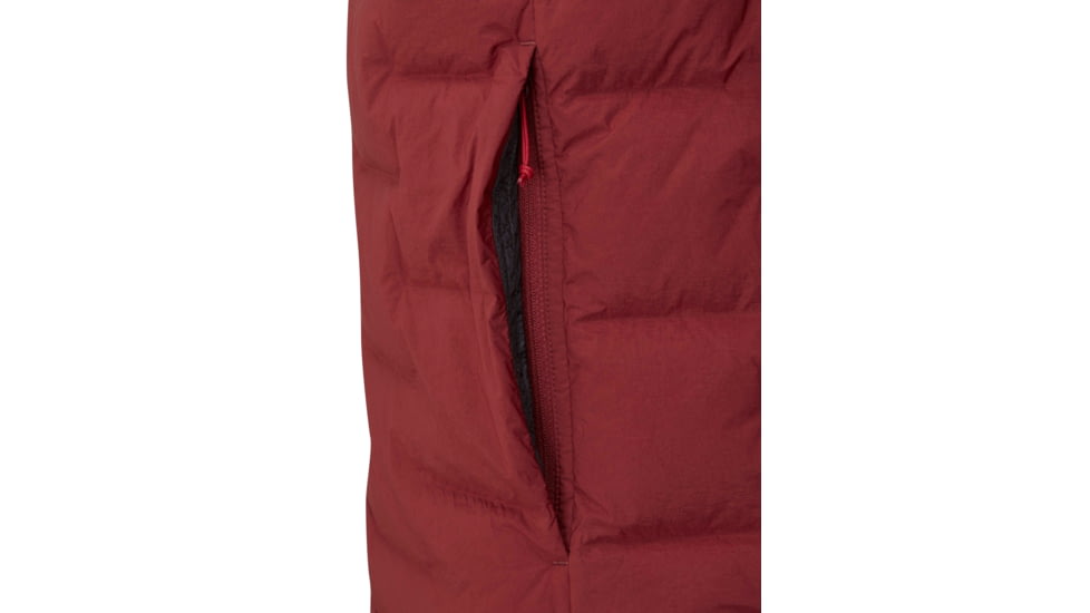 Rab Cubit Stretch Down Hoody - Mens, Oxblood Red, Small, QDB-30-OXB-SML