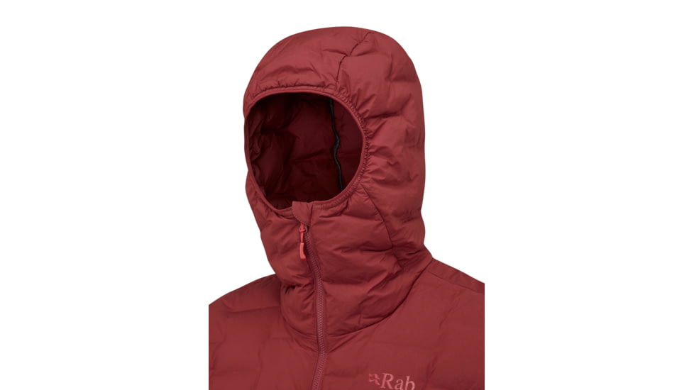 Rab Cubit Stretch Down Hoody - Mens, Oxblood Red, Small, QDB-30-OXB-SML