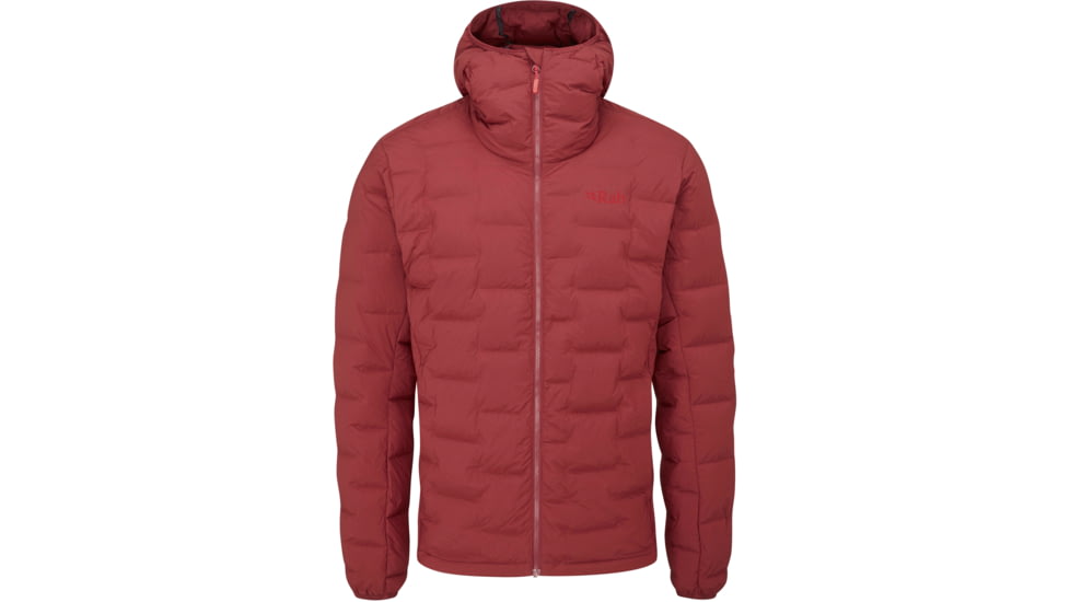 Rab Cubit Stretch Down Hoody - Men's, Oxblood Red, 2XL, QDB-30-OXB-XXL