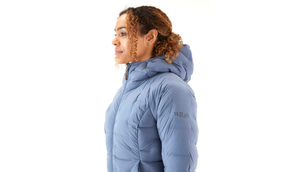 Rab Cubit Stretch Down Parka - Womens, Bering Sea, Extra Small, QDB-41-BES-08