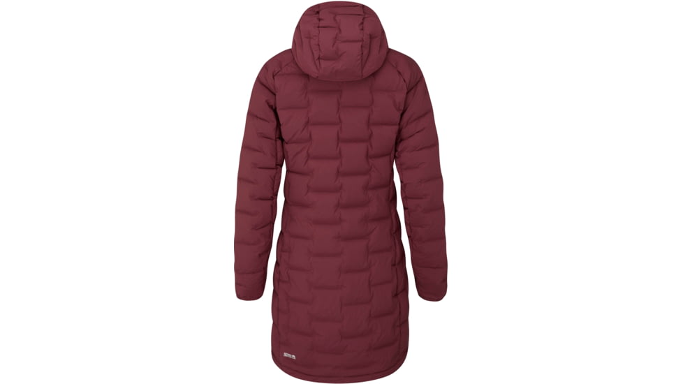 Rab Cubit Stretch Down Parka - Womens, Deep Heather, Extra Small, QDB-41-DEH-08