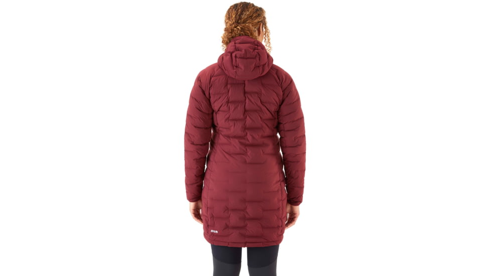 Rab Cubit Stretch Down Parka - Womens, Deep Heather, Extra Small, QDB-41-DEH-08