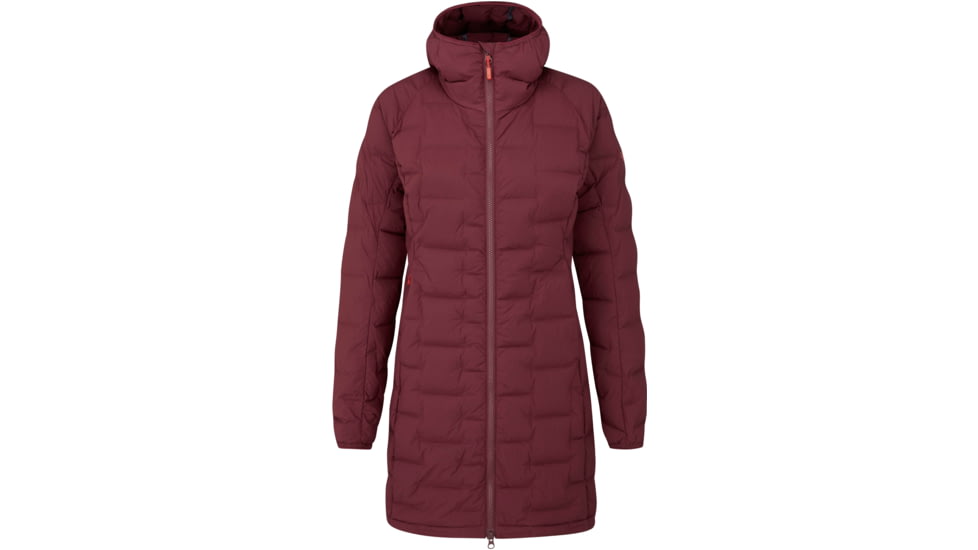 Rab Cubit Stretch Down Parka - Women's, Deep Heather, Large, QDB-41-DEH-14