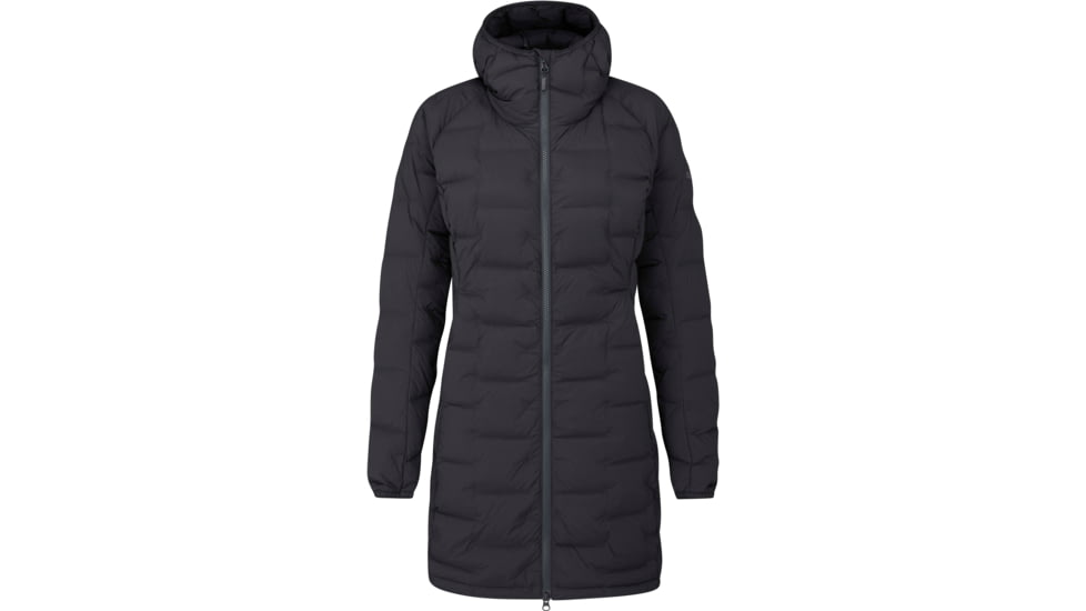 Rab Cubit Stretch Down Parka - Women's, Ebony, Extra Large, QDB-41-EBN-16