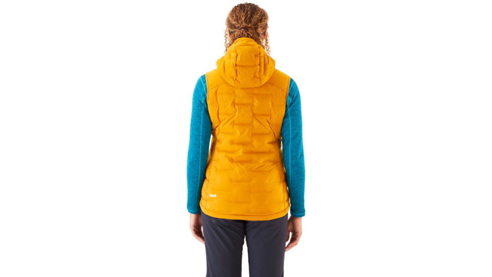 Rab Cubit Stretch Down Vest - Womens, Dark Butternut, Small, QDB-32-DBN-10
