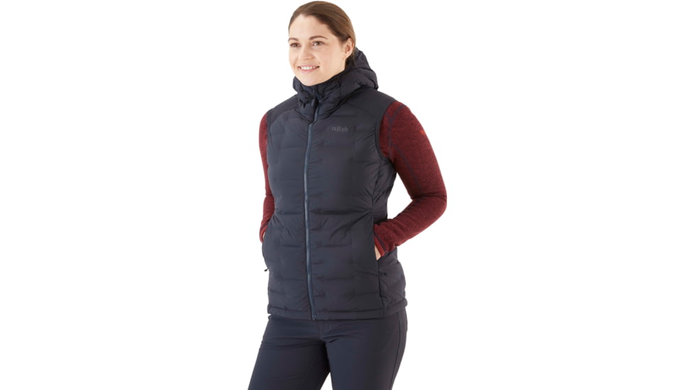 Rab Cubit Stretch Down Vest - Womens, Ebony, Extra Large, QDB-32-EBN-16