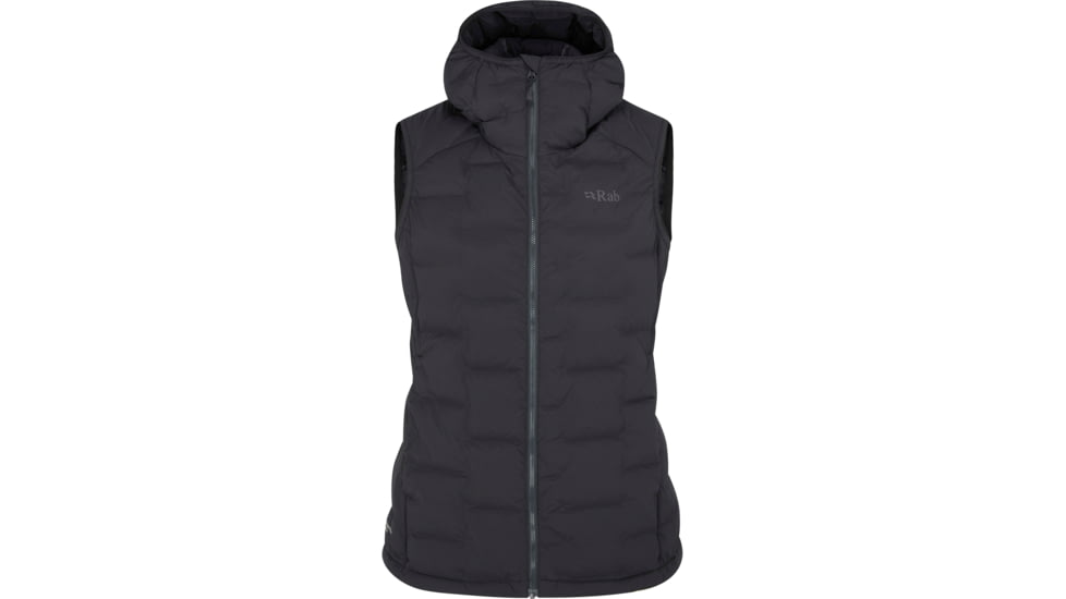 Rab Cubit Stretch Down Vest - Womens, Ebony, Extra Large, QDB-32-EBN-16