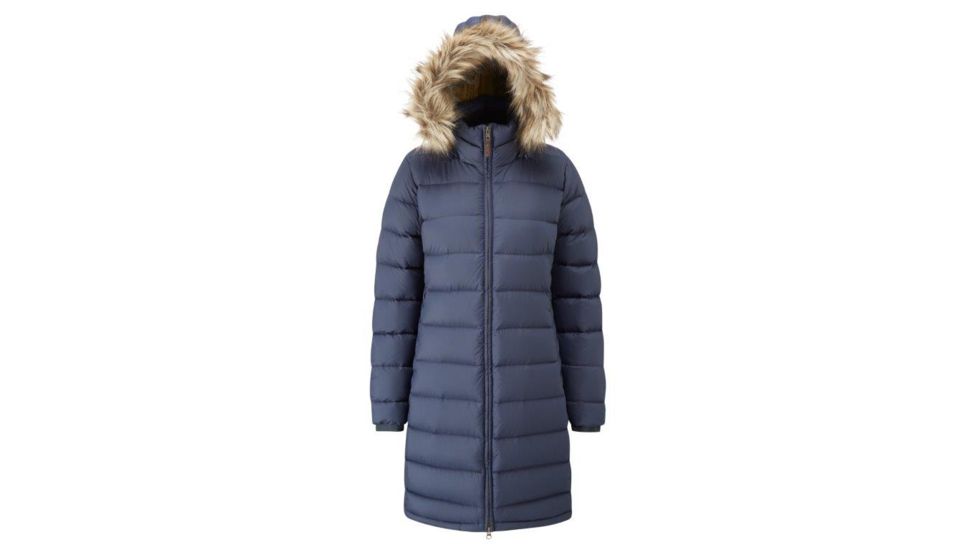 Rab Deep Cover Parka - Women's, Deep Denim, Medium, QDA-76-DD-12