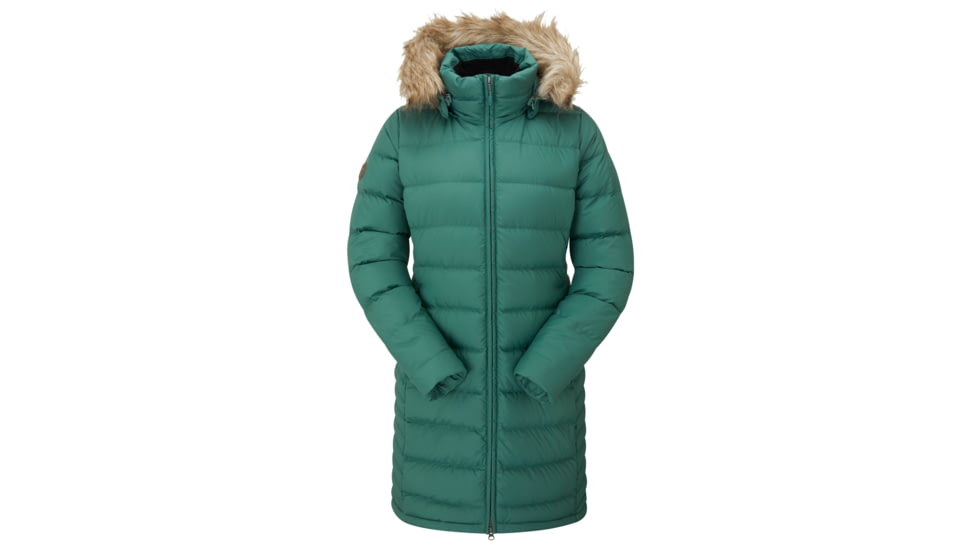 Rab Deep Cover Parka - Women's, Eucalyptus, 8, QDB-33-EUC-08