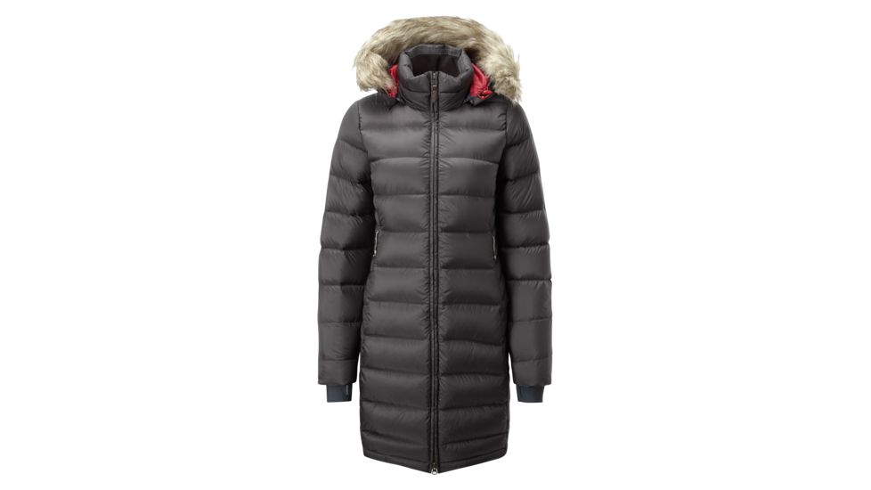 Rab Deep Cover Parka - Women's, Graphene, Size 08, QDA-76-GP-08