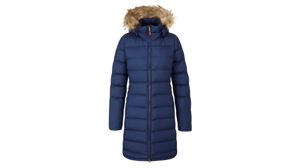 Rab Deep Cover Parka - Women's, Patriot Blue, 10, QDB-33-PTB-10