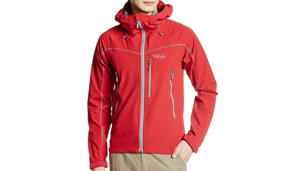 Rab Demo, Sawtooth Jacket, Red, L, QFS-88-DEMO
