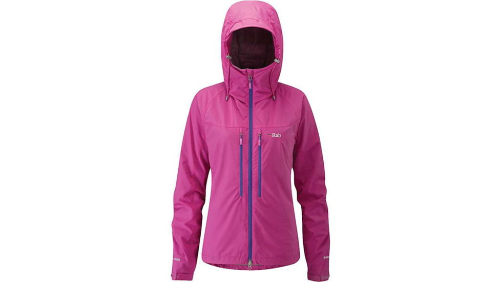 Rab Demo Vapour Rise Lite Alpine Women's Jacket Jam Medium QVR-35-AN-12-DEMO