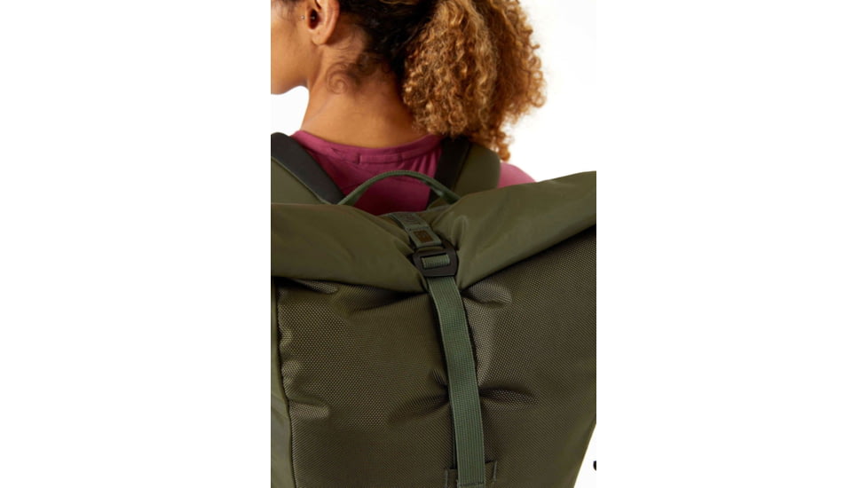 Rab Depot 25L Daypack, Dark Olive, 25, QAP-17-DOL-25