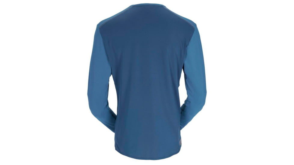 Rab Dihedral Crew - Men's, Small, Denim/Ink, QFF-32-DEI-SML