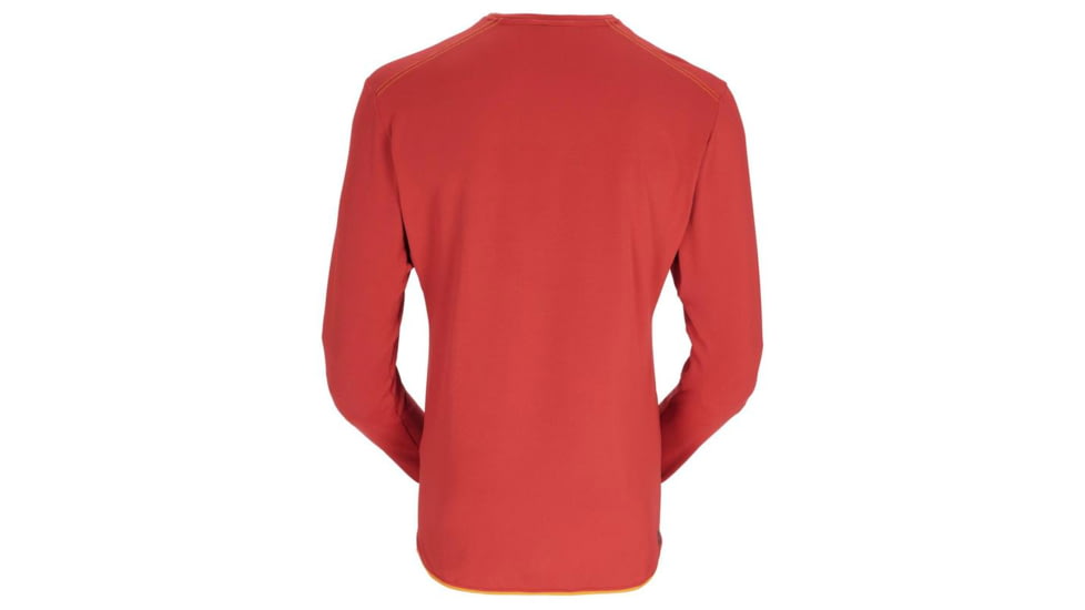 Rab Dihedral Crew - Men's, Large, Red Clay, QFF-32-RCY-LRG