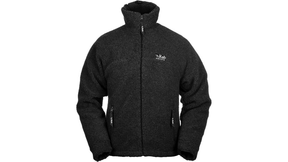 Rab Double Pile Jacket - Men's-Black-Small