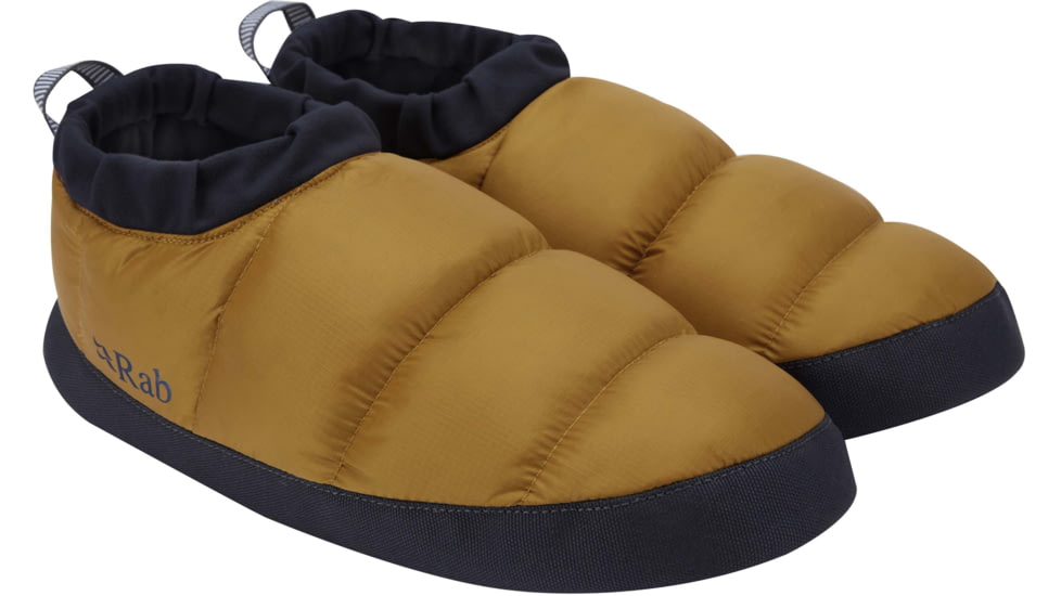Rab Down Hut Slipper, Dark Butternut, Extra Small, QAJ-03-DBN-XSM