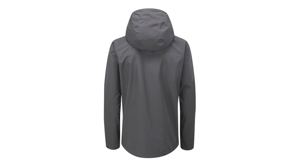 Rab Downpour Eco Jacket - Mens, Graphene, Medium, QWG-82-GP-M