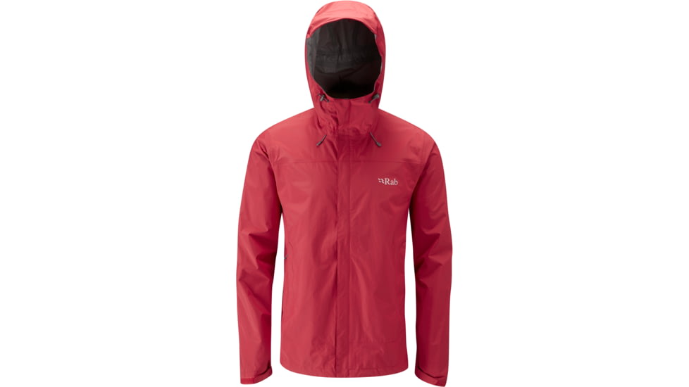 Rab Downpour Jacket, Men's, Ricochet, XXL, QWF-61-RI-XXL
