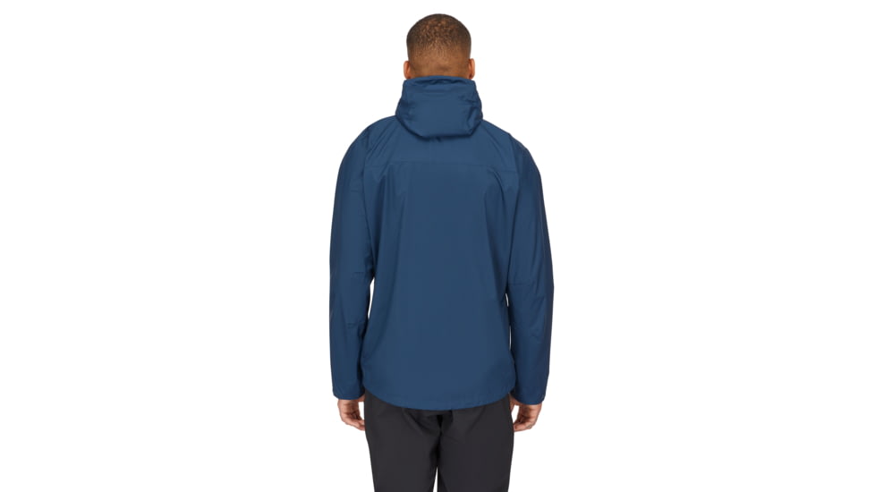 Rab Downpour Plus 2.0 Jacket - Mens, Tempest Blue, Small, QWG-78-TMB-SML