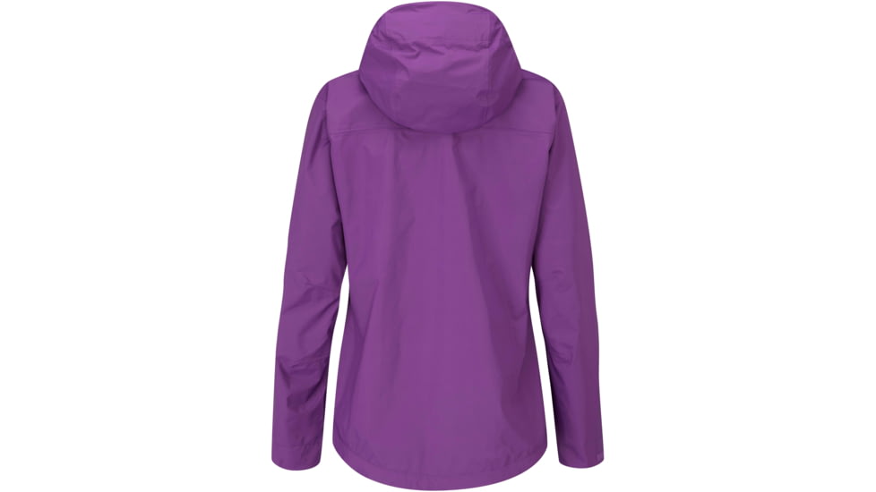 Rab Downpour Plus 2.0 Jacket - Womens, Blackcurrant, Small, QWG-79-BC-10